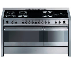 SMEG  Opera 150 Dual Fuel Range Cooker - Stainless Steel